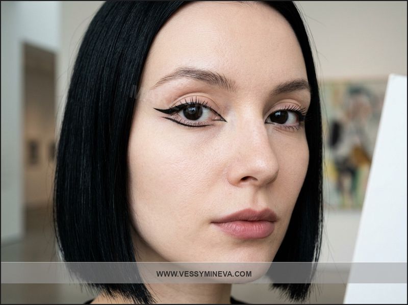 Графична очна линия — ретро cat-eye тенденция 2026