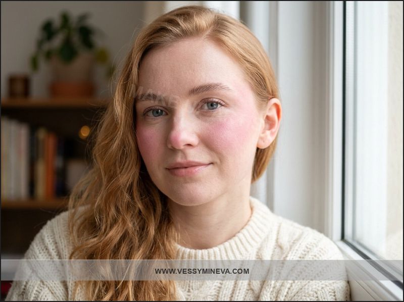 Мек розов руж по скулите — тенденция 2026