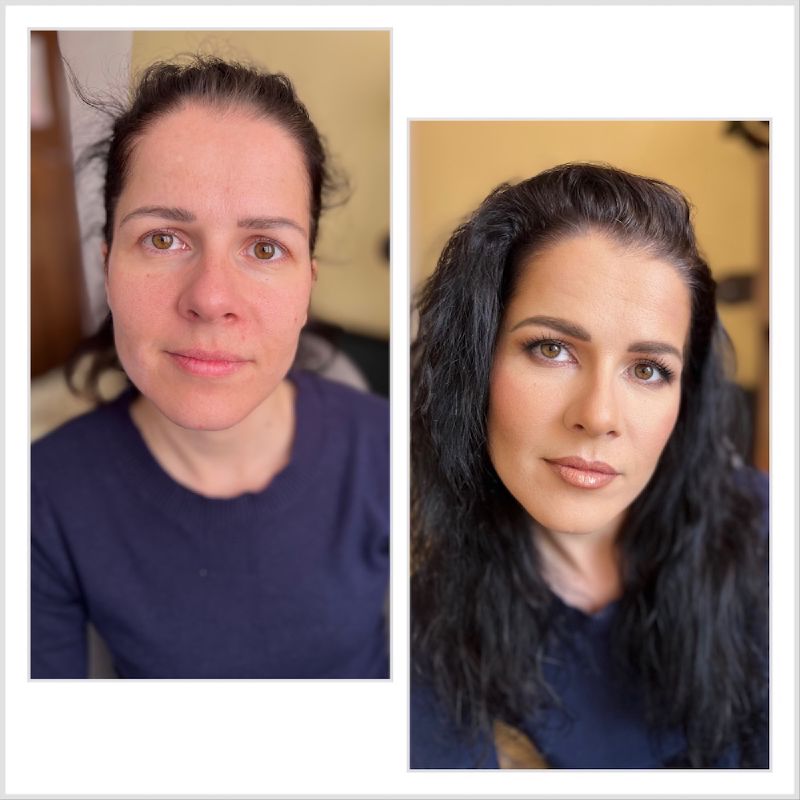 Wedding makeup artist portfolio — diverse bridal looks tailored to each bride