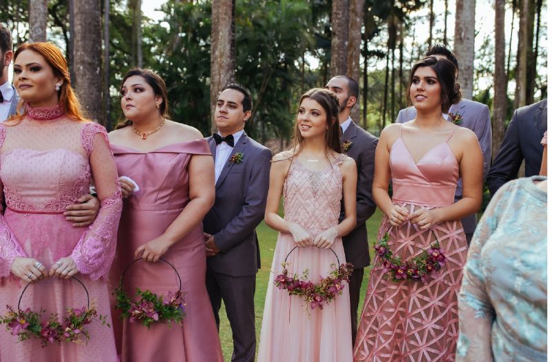 Makeup for bridesmaids and close friends – freshness and harmony
