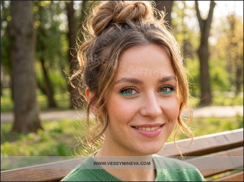 Colored mascara and statement lashes — 2026 trend