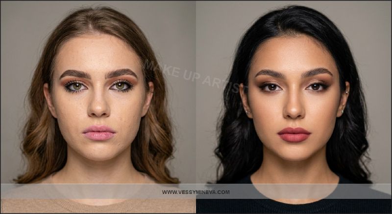 Prom makeup comparison — the difference in quality at different price points