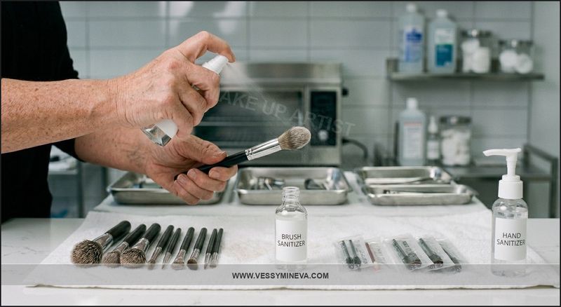 Professional makeup tools — hygiene and quality in prom makeup