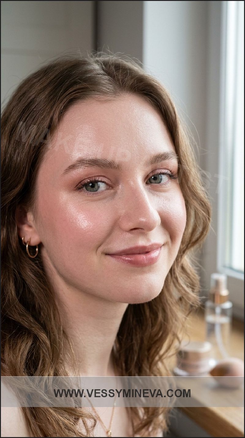 Luminosity is your best friend on dry skin