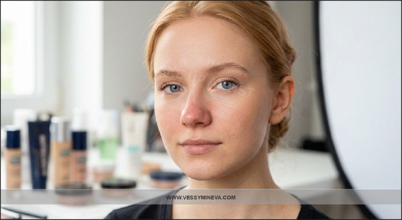 Combination skin — the most common scenario for prom makeup