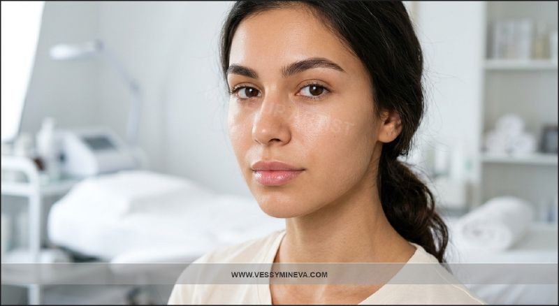 Proper skin preparation before prom makeup — healthy, hydrated skin without cosmetics