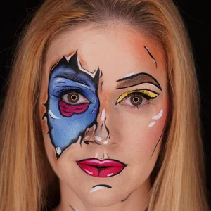 Хелоуин грим — визия 1